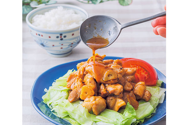 にんにく×バター醤油で香りまでおいしい！ ご飯どろぼう♪ガリバタチキン