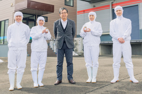 「めぐみ野」シャキシャキえのきのなめ茸×株式会社福一