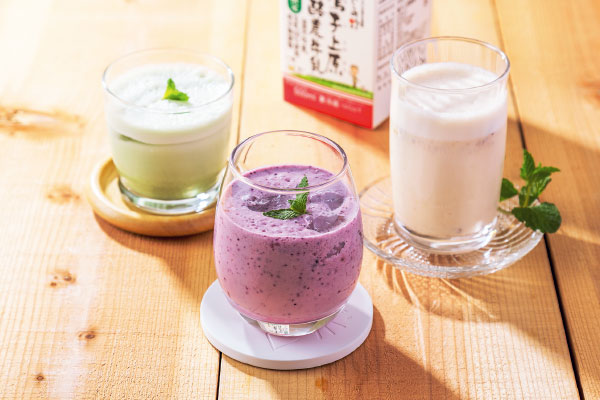 牛乳でさっぱり夏ラッシー3種