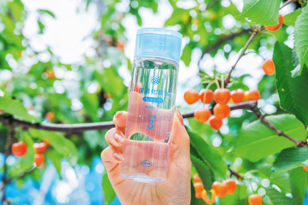 保湿成分「サクランボエキス*」の産地に密着「コープ基礎化粧品」  こだわりのうるおい成分